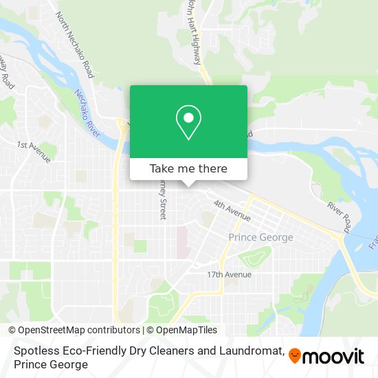 Spotless Eco-Friendly Dry Cleaners and Laundromat map