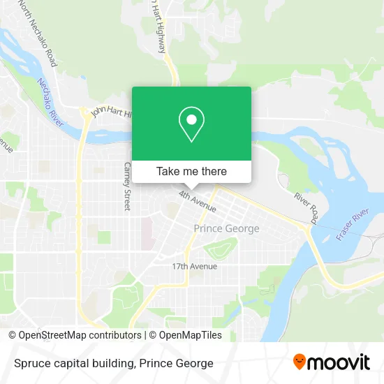 Spruce capital building map