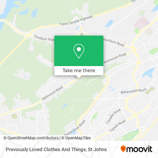 Previously Loved Clothes And Things map