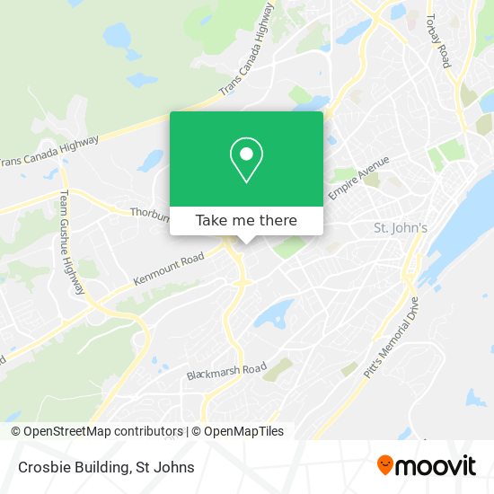 Crosbie Building map