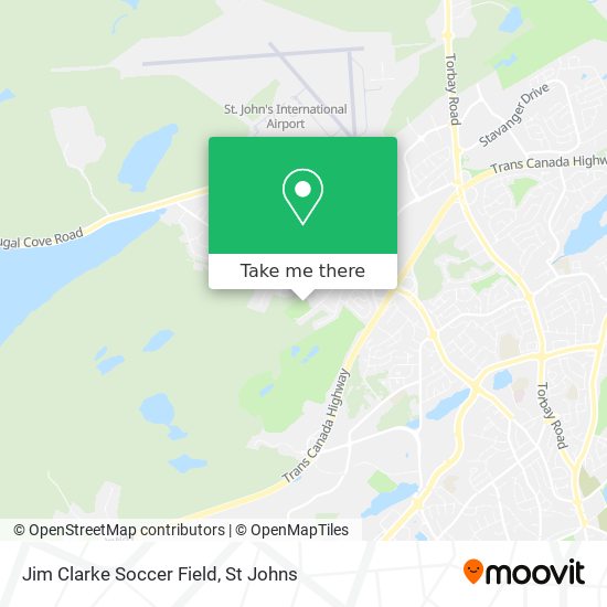 Jim Clarke Soccer Field map