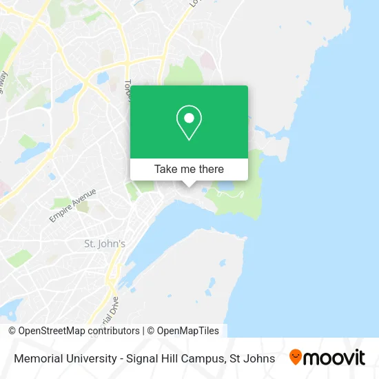 Memorial University - Signal Hill Campus map
