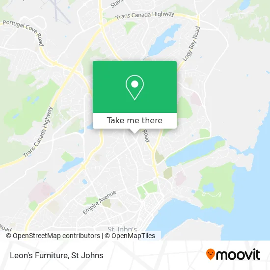Leon's Furniture map