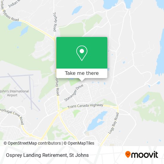 Osprey Landing Retirement map