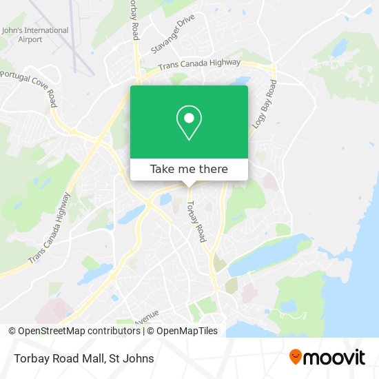 Torbay Road Mall map