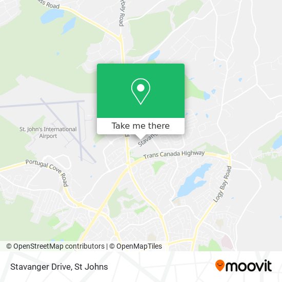 Stavanger Drive map