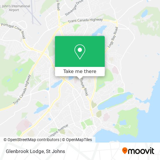 Glenbrook Lodge map