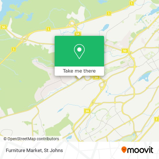Furniture Market map