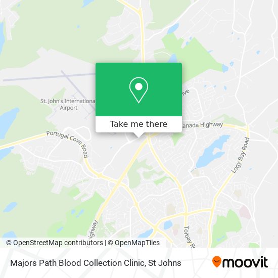 Majors Path Blood Collection Clinic plan