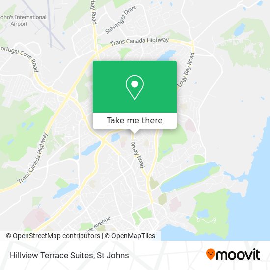 Hillview Terrace Suites map