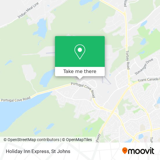 Holiday Inn Express map