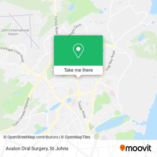 Avalon Oral Surgery map