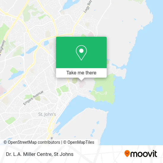 Dr. L.A. Miller Centre map