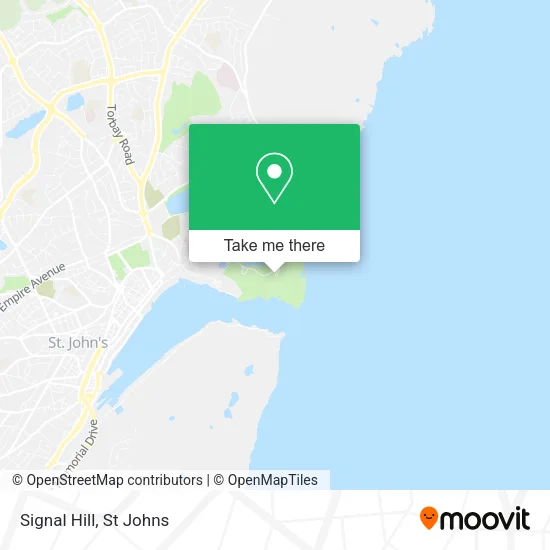 Signal Hill map