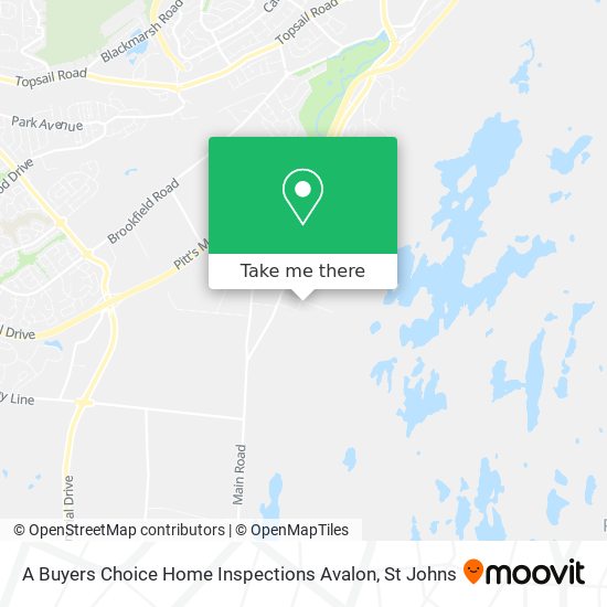 A Buyers Choice Home Inspections Avalon map