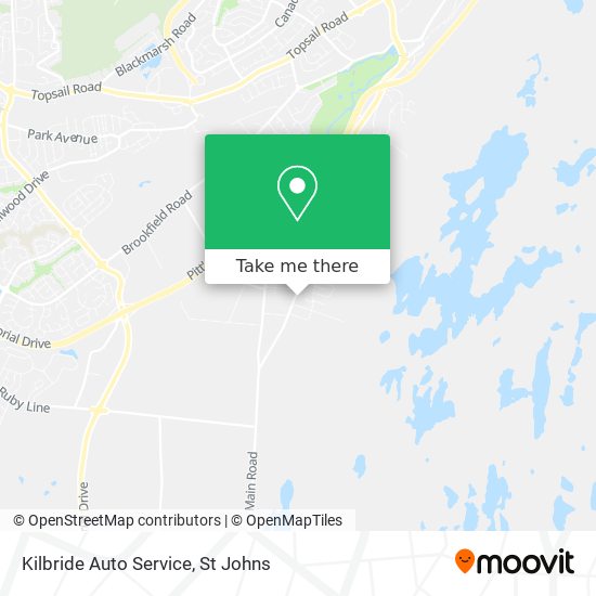 Kilbride Auto Service map