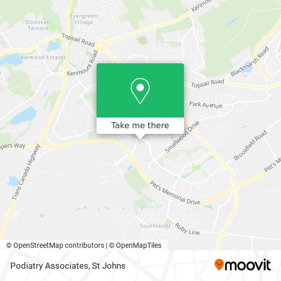 Podiatry Associates map