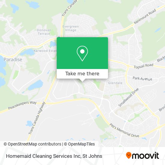 Homemaid Cleaning Services Inc map