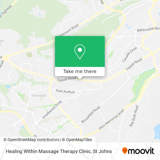 Healing Within Massage Therapy Clinic map