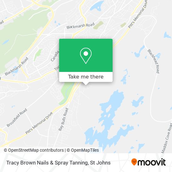 Tracy Brown Nails & Spray Tanning map