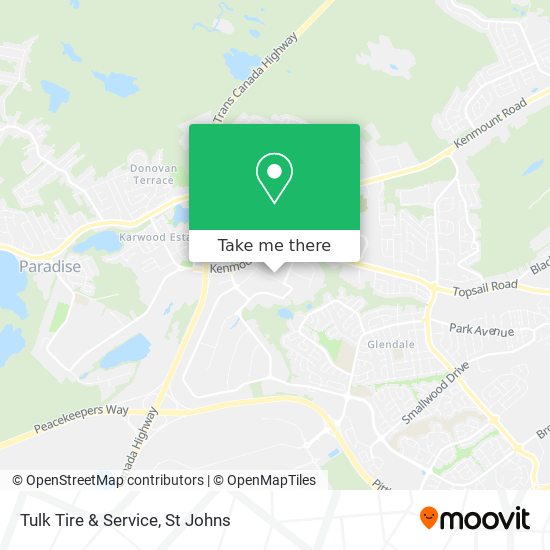 Tulk Tire & Service map