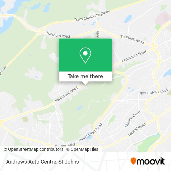 Andrews Auto Centre plan