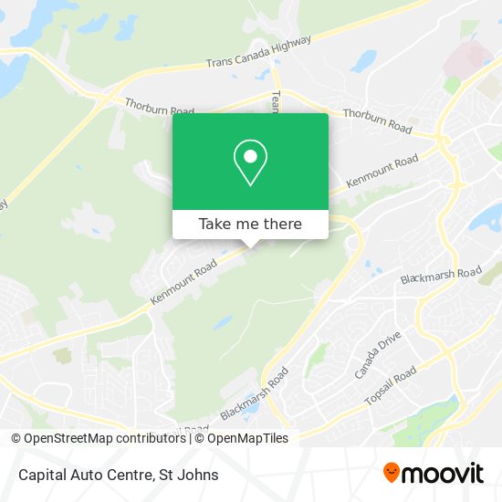 Capital Auto Centre map