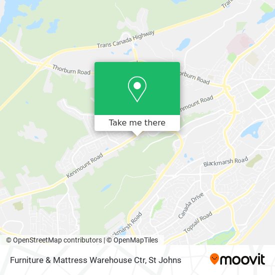 Furniture & Mattress Warehouse Ctr map