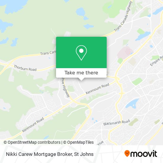 Nikki Carew Mortgage Broker map