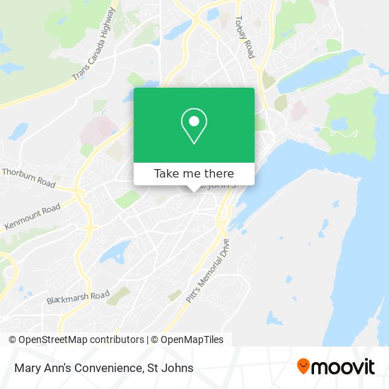 Mary Ann's Convenience map