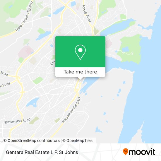 Gentara Real Estate L P map