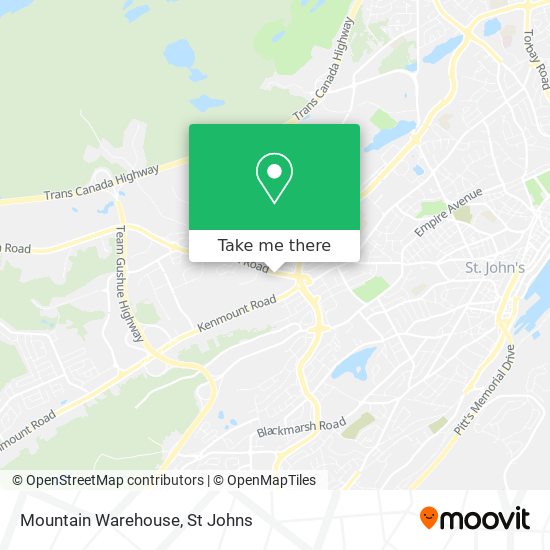 Mountain Warehouse plan