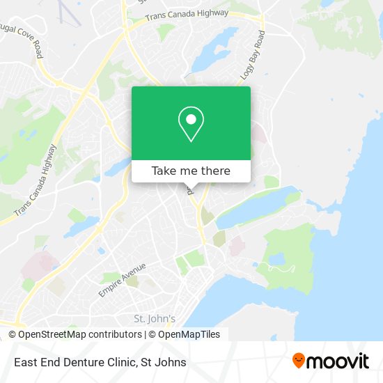 East End Denture Clinic map