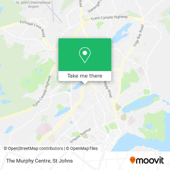 The Murphy Centre map
