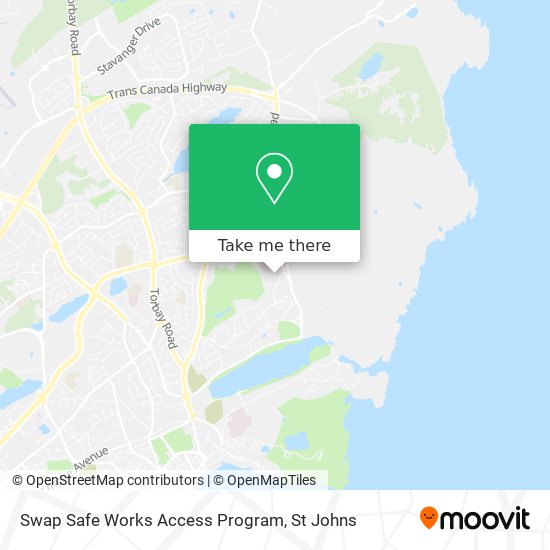 Swap Safe Works Access Program map