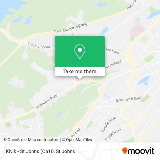Kivik - St Johns plan