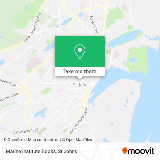 Marine Institute Books map