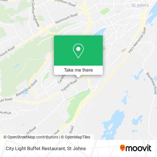 City Light Buffet Restaurant plan