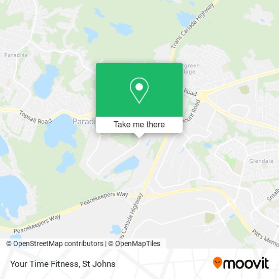 Your Time Fitness map