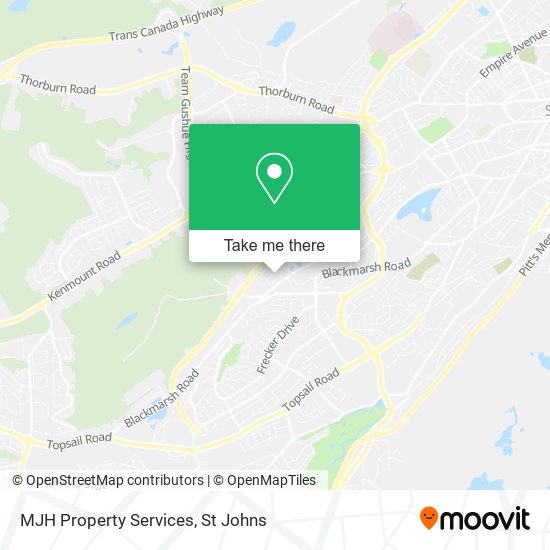 MJH Property Services map