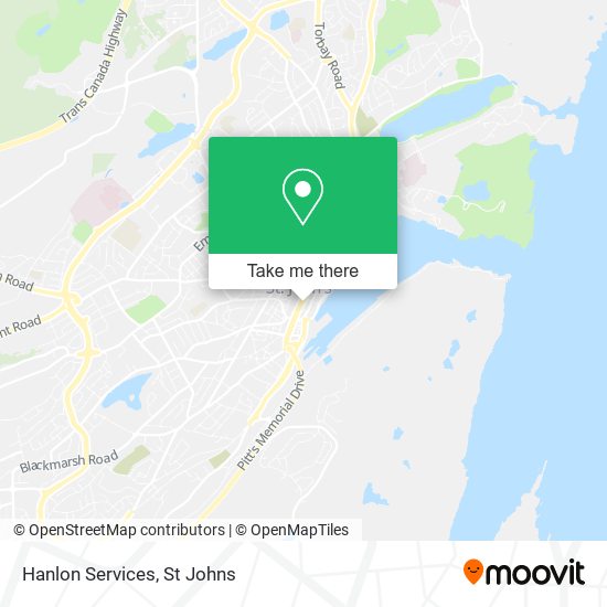 Hanlon Services map