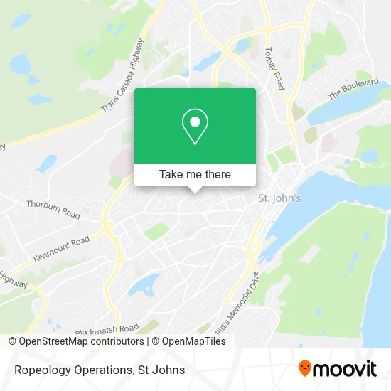Ropeology Operations map