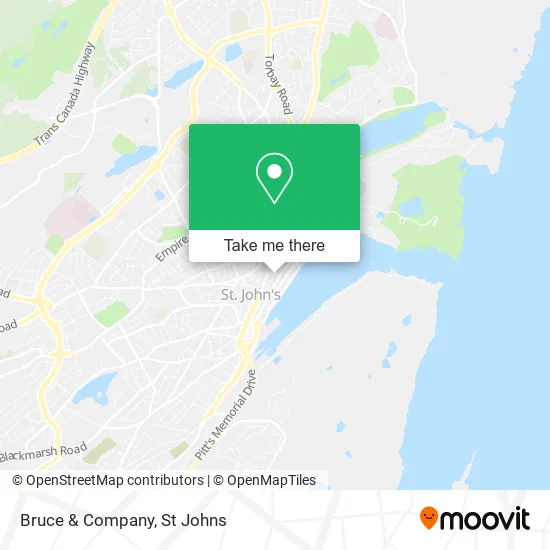 Bruce & Company map