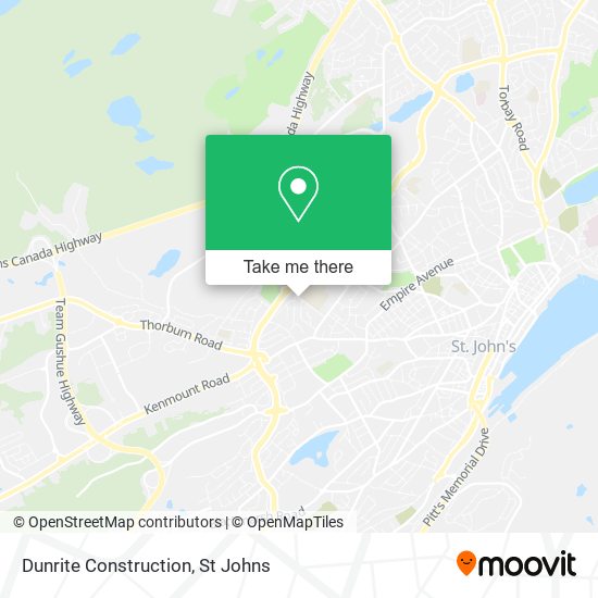 Dunrite Construction map