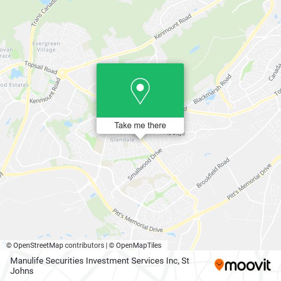 Manulife Securities Investment Services Inc map