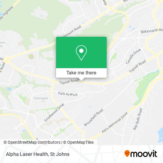 Alpha Laser Health map
