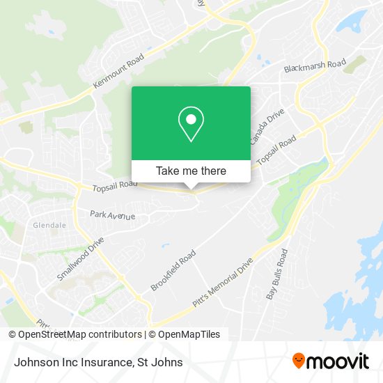 Johnson Inc Insurance map