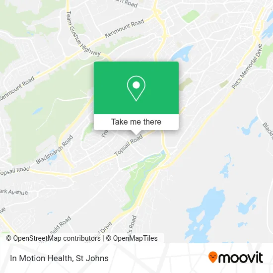 In Motion Health map