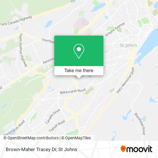 Brown-Maher Tracey Dr map