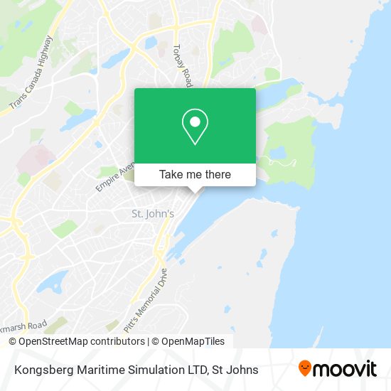 Kongsberg Maritime Simulation LTD map